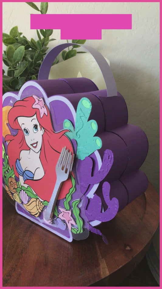 Little Mermaid Purse - Favor Box