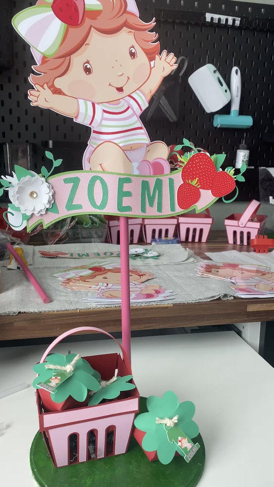 Strawberry Shortcake - Centerpiece
