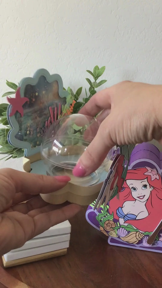 Little Mermaid - Favor Shell Box